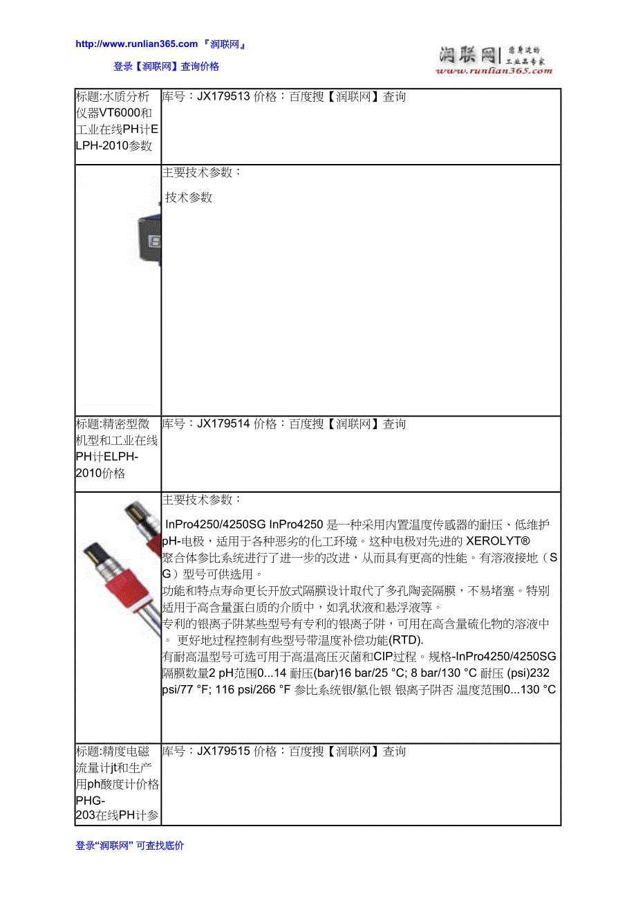 【2017年整理】容积式流量计LL和分体式电磁流量计NZD型价格_第3页