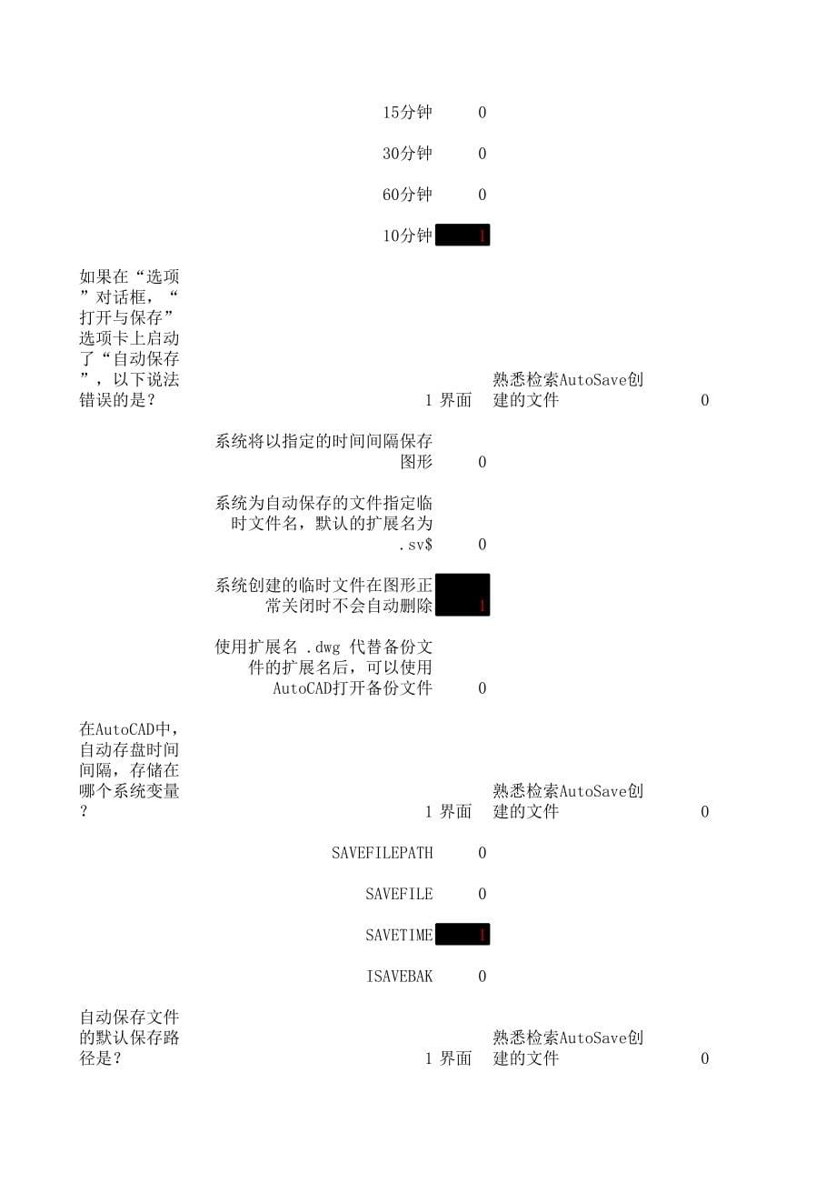 CAD工程师题库06_第5页