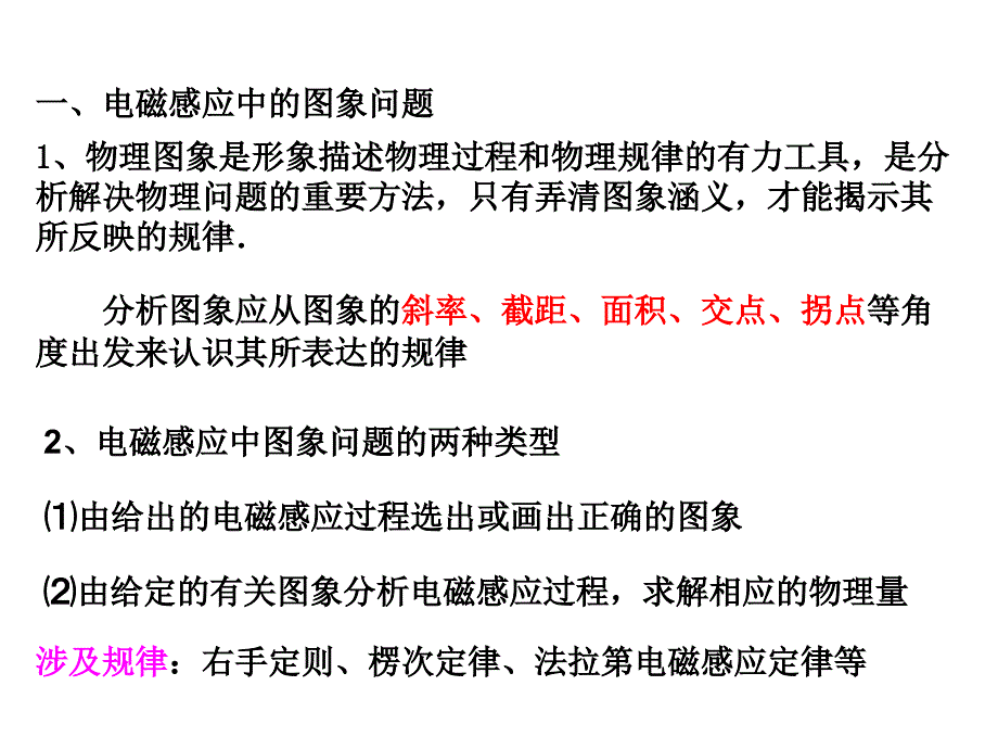 电磁感应中的图像问题_第2页