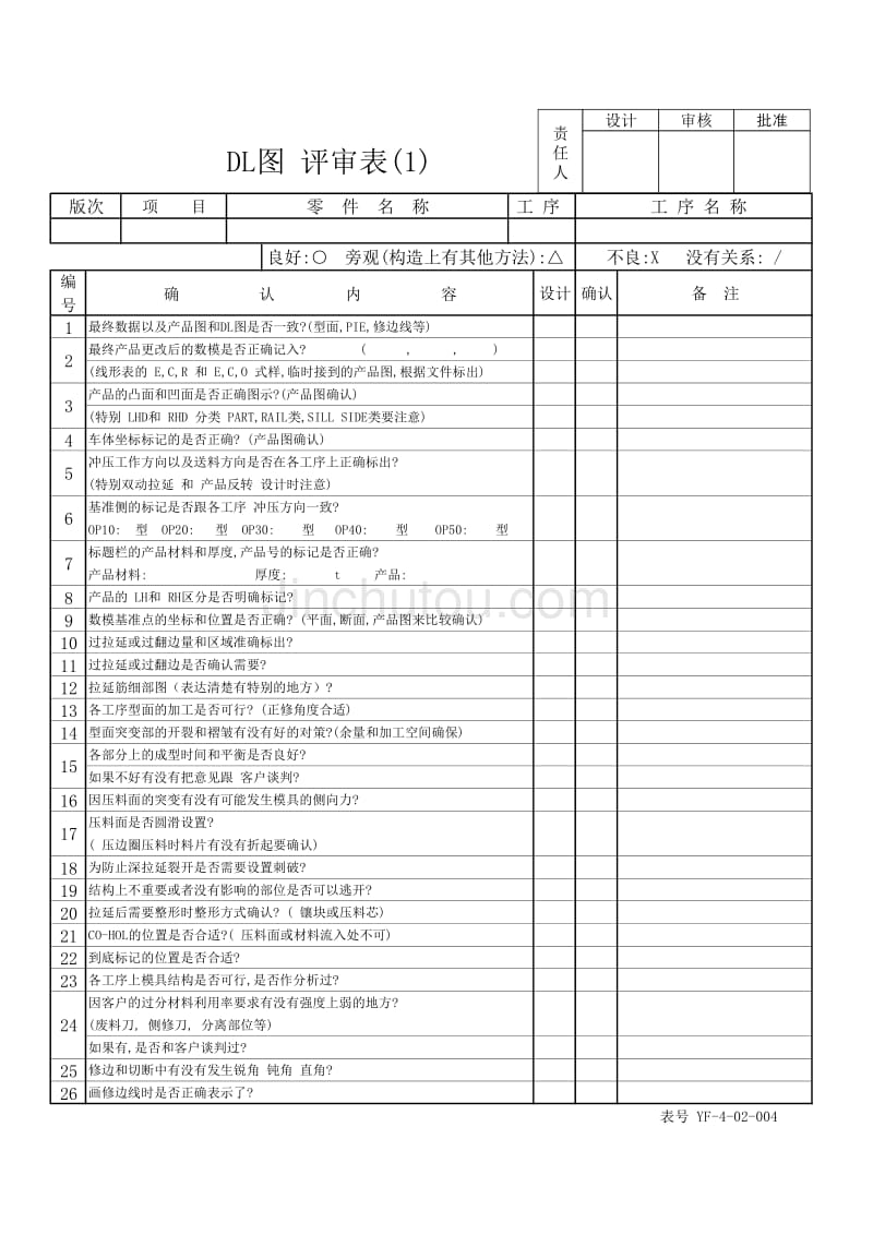 DL图评审表_第1页