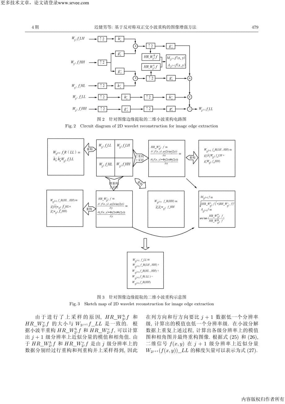 基于反对称双正交小波重构的图像增强方法_第5页