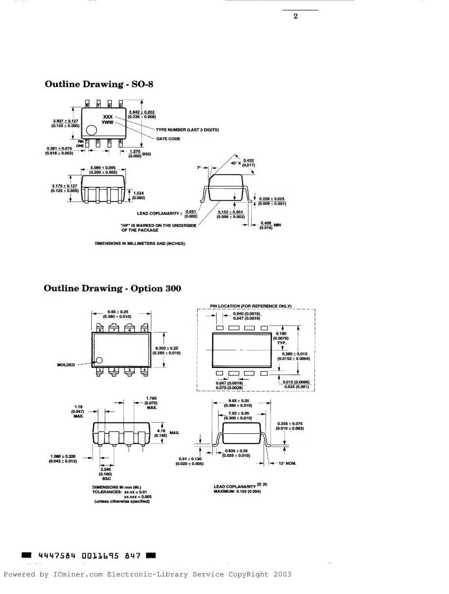 HCPL2630 双通道逻辑输出光电耦合器_第2页