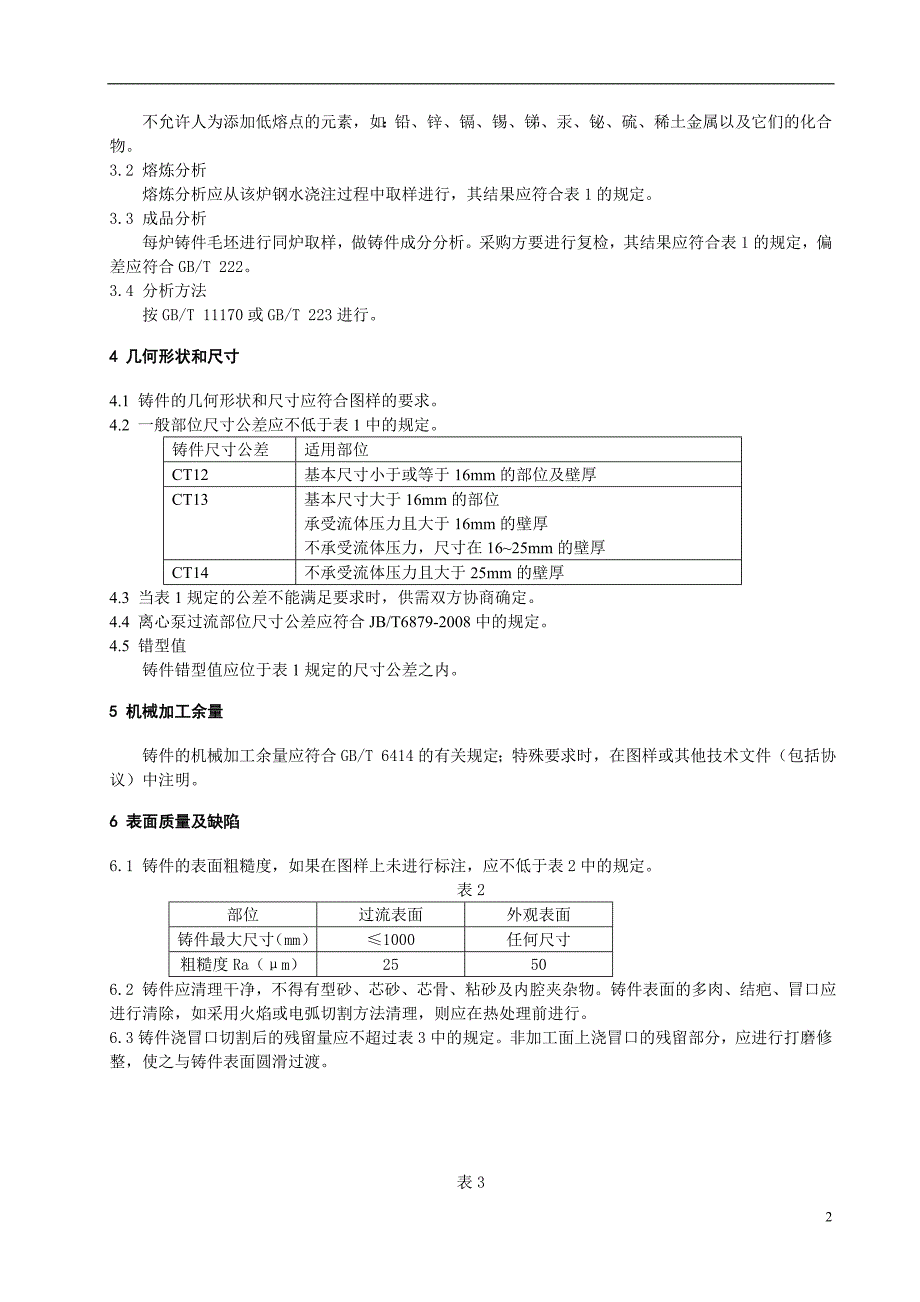 【2017年整理】铸件技术条件-06Cr18Ni11Ti_第3页