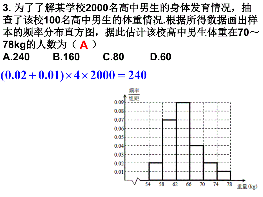 2012年深圳市高三第二次调研考试 文科数学_第3页