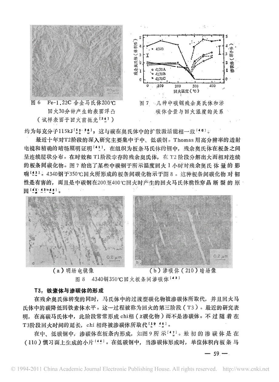 钢中马氏体回火时的组织转变_第5页