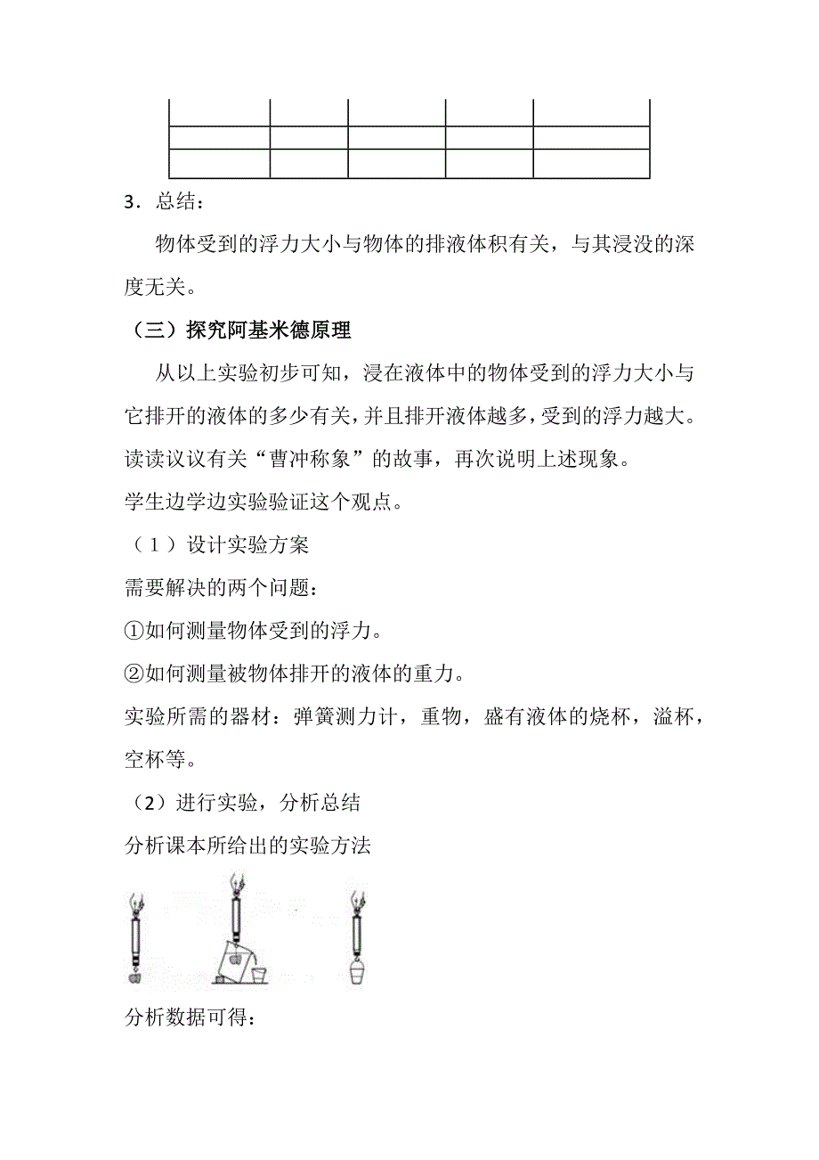 《阿基米德原理》教学设计_第4页