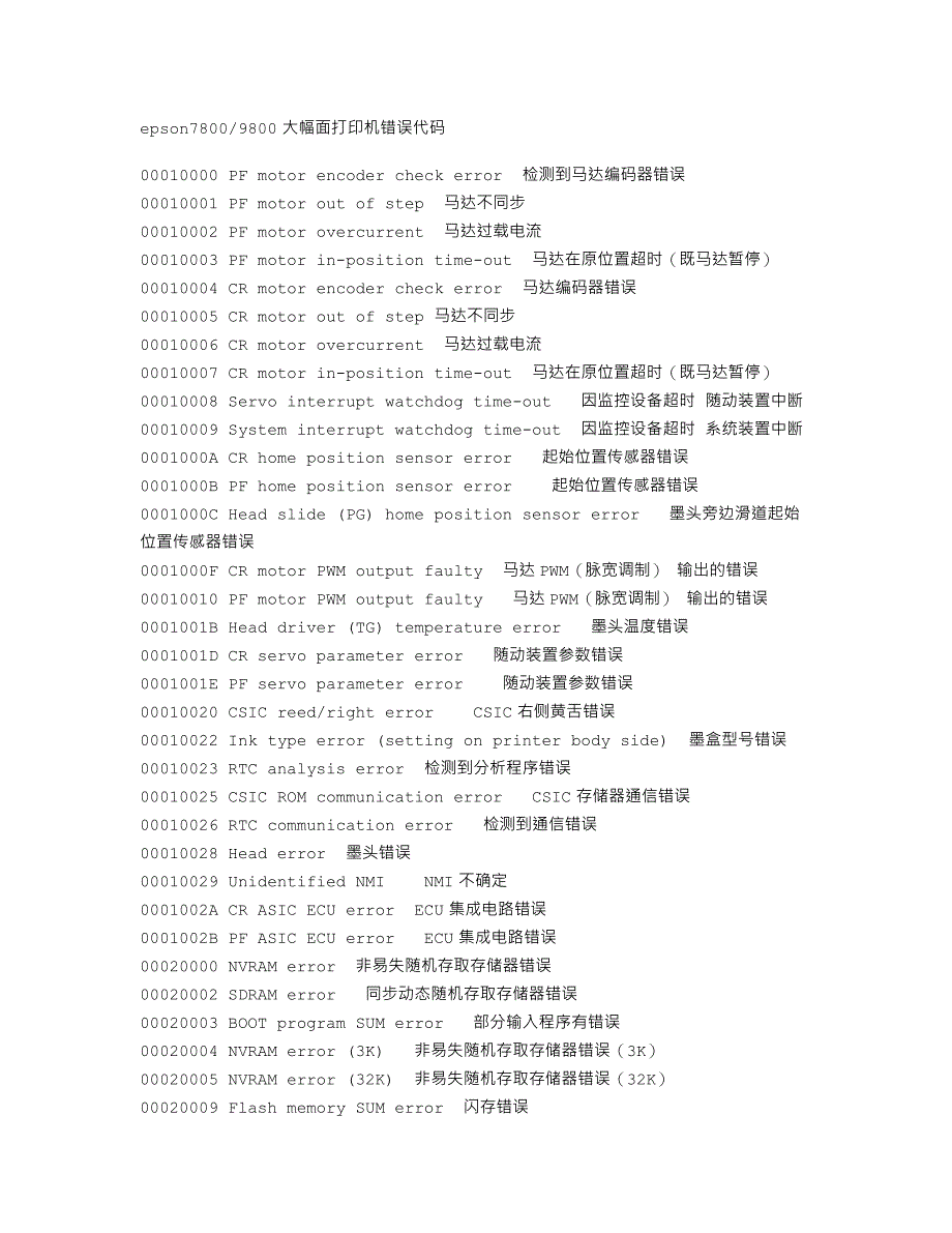 epson打印机报错代码及解决方案_第1页