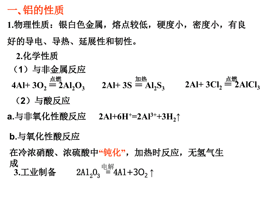 2012高考一轮复习 化学 铝及其重要化合物_第2页