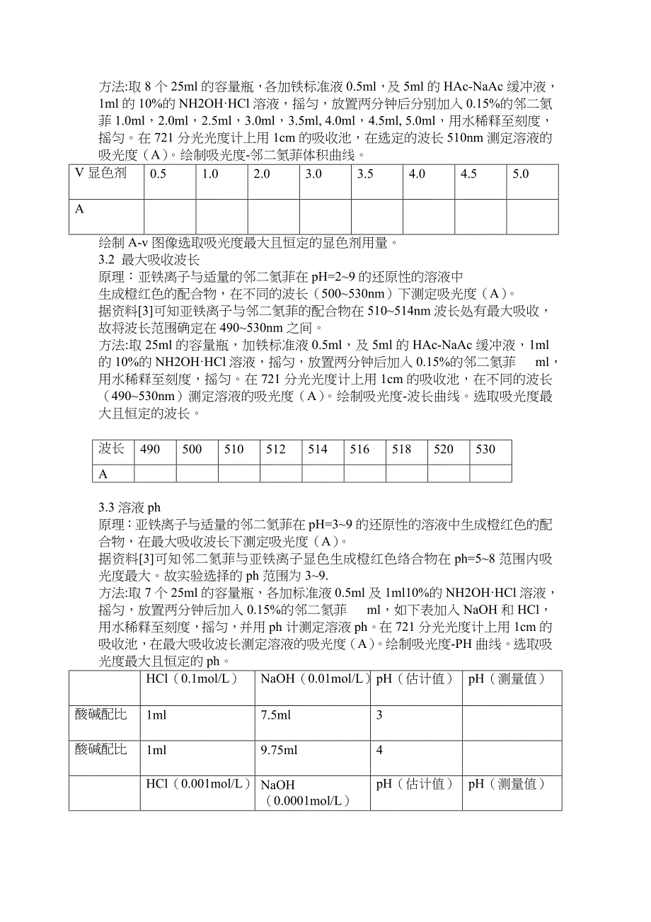 分光光度计设计实验_第2页