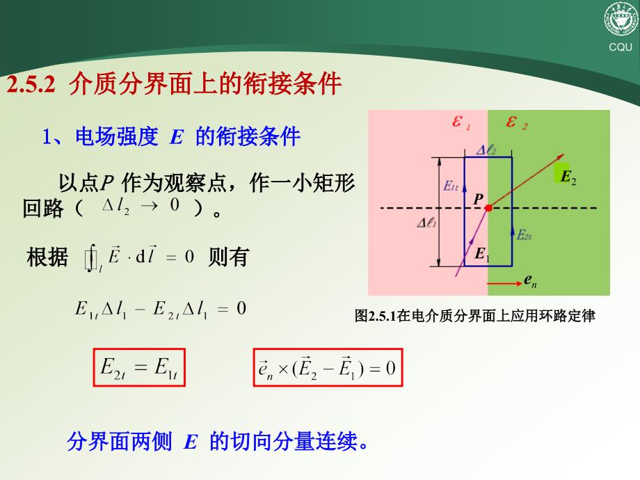 静电场基本方程  分界面上的衔接条件_第3页