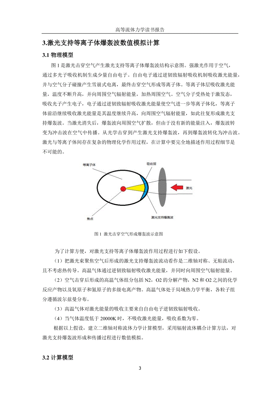 激光支持等离子体爆轰波流场数值分析_第4页