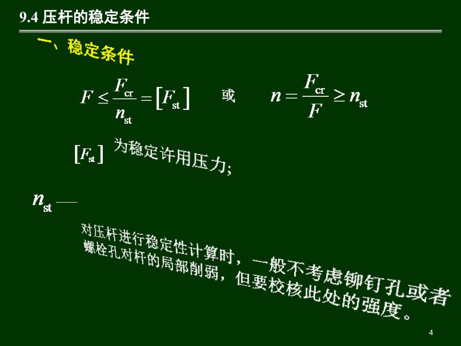 材料力学第9章-压杆稳定3+第8章-能量法1_第4页