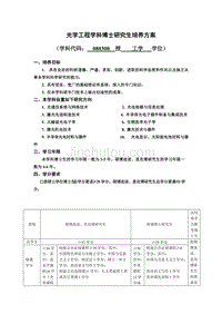 科学学位博士研究生培养方案2012-182  原光电学院 