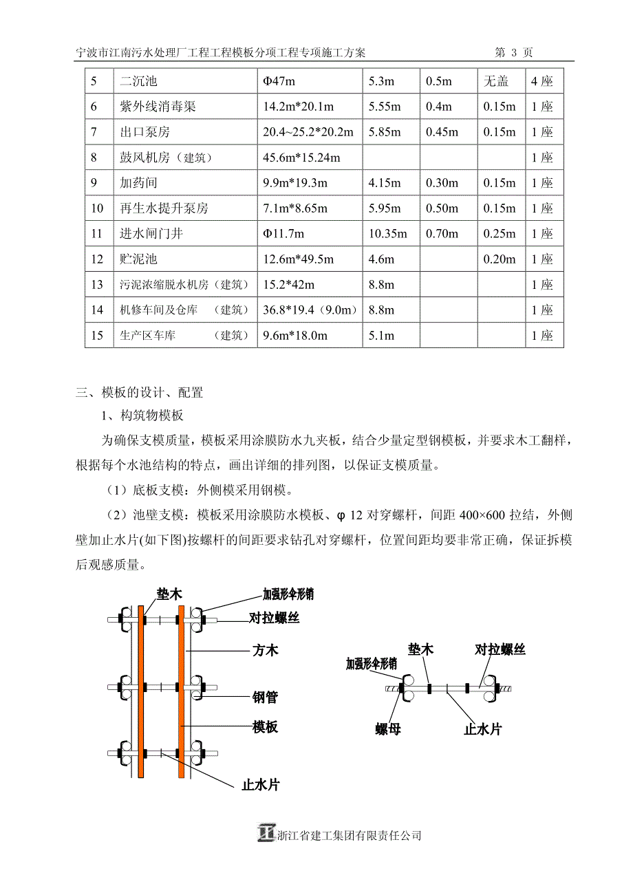 大型水池模板专项施工方案_第3页