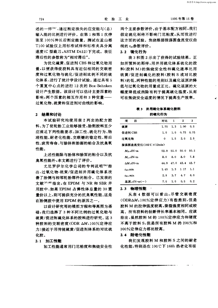 过氧化物—硫黄并用橡胶硫化体系_第3页