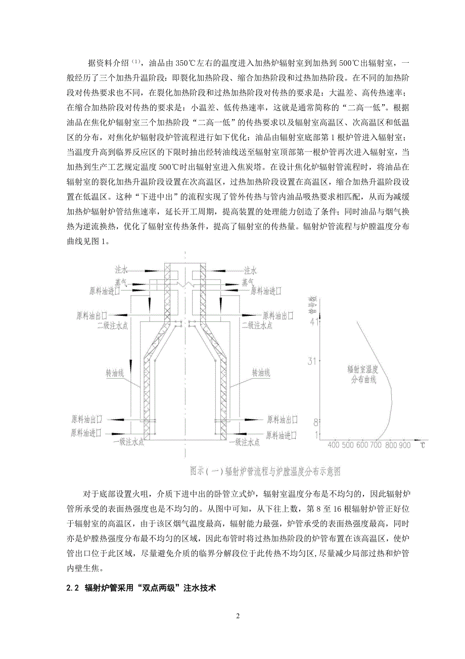 优化加热炉设计提高焦化装置处理量(20090723)_第2页
