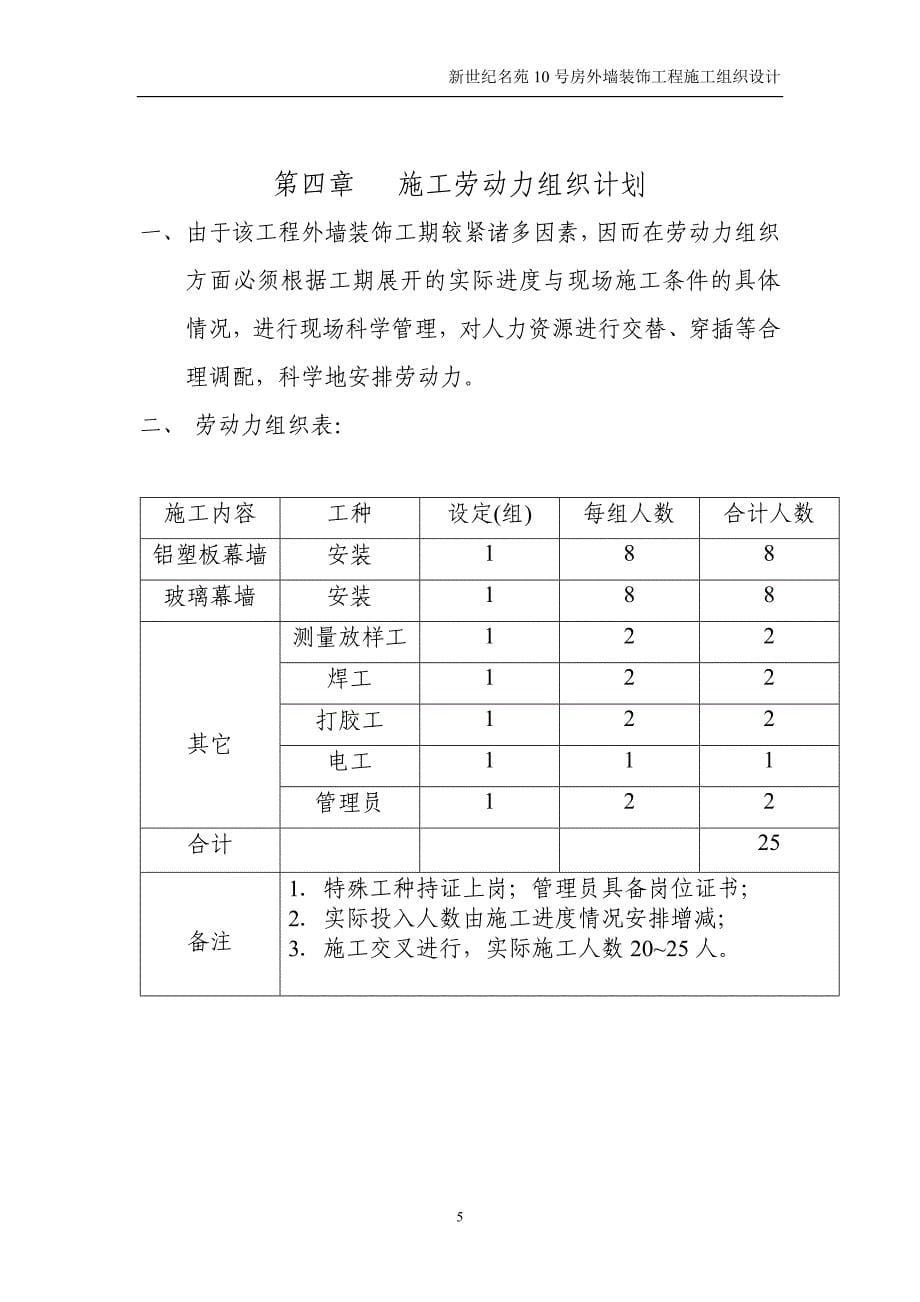 新世纪名苑施工组织_第5页