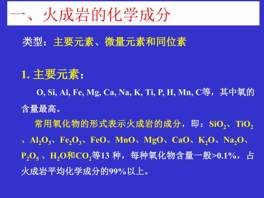 【PPT课件】火成岩的物质成分_第3页