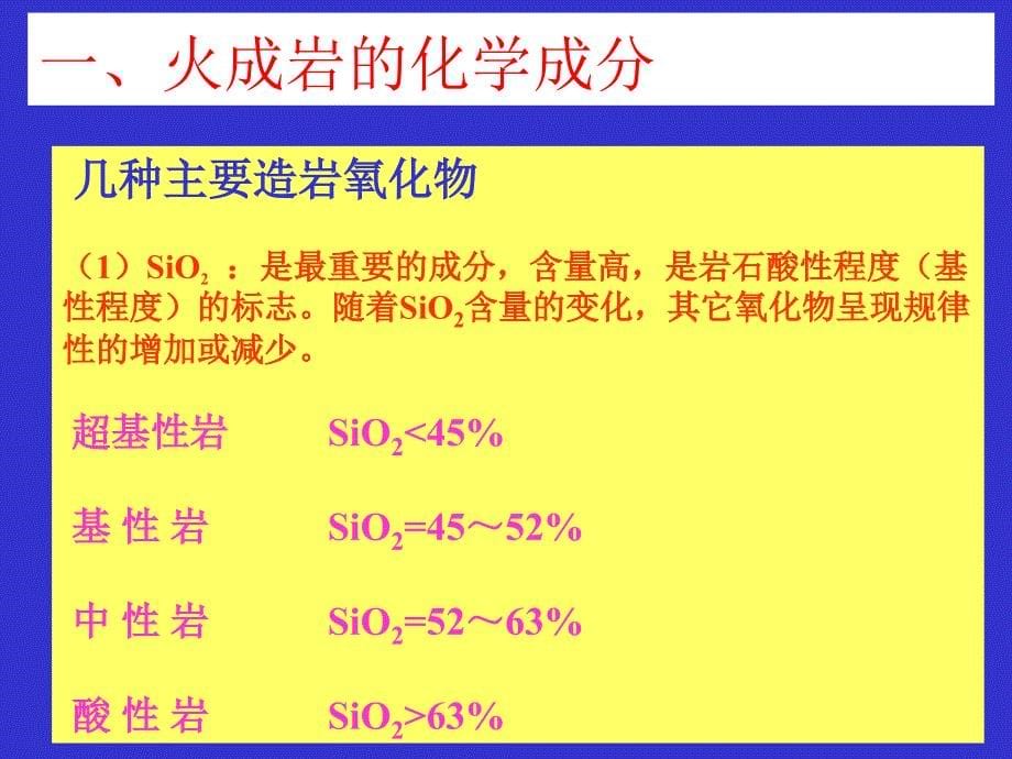 【PPT课件】火成岩的物质成分_第5页