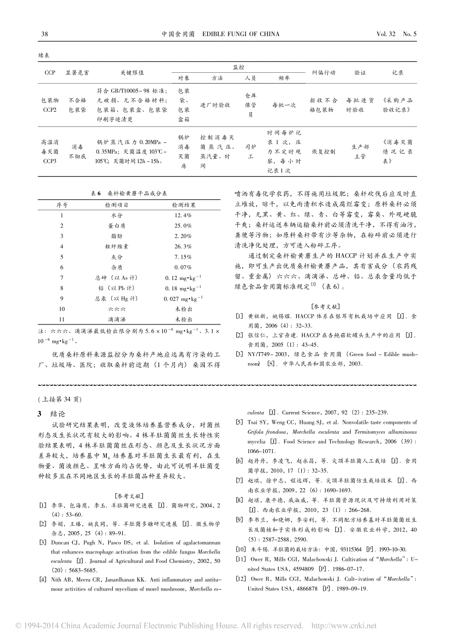 羊肚菌菌丝体在液体培养中生长特性分析_第3页