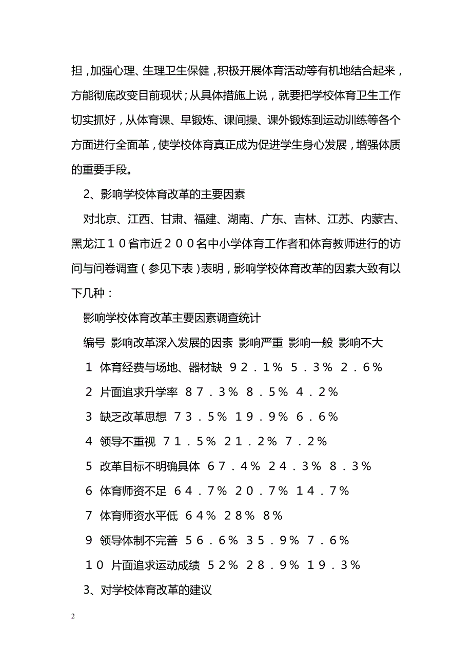 浅谈我国学校体育的改革与发展_第2页