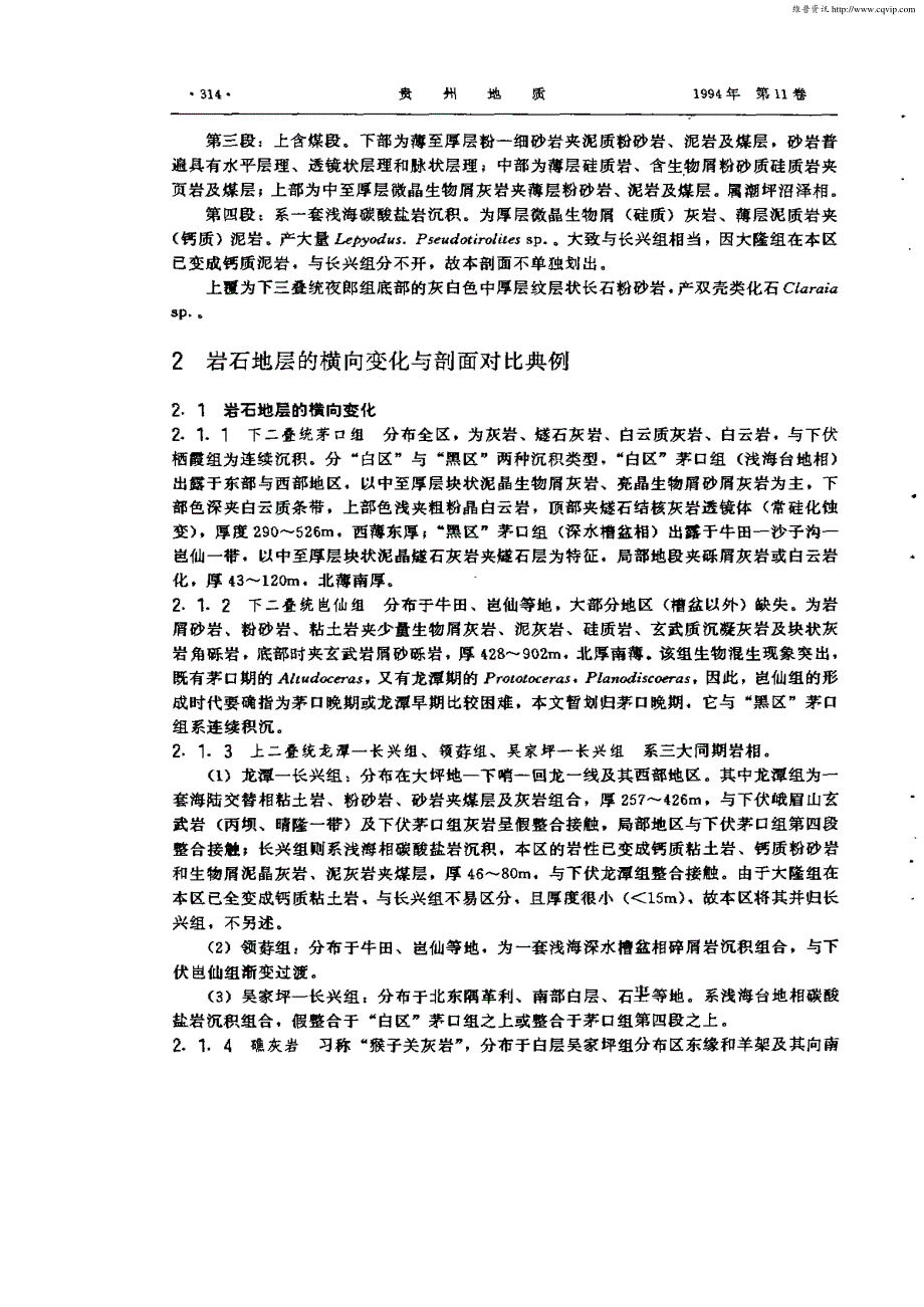 重塑下哨地区二叠纪岩相古地理_第4页