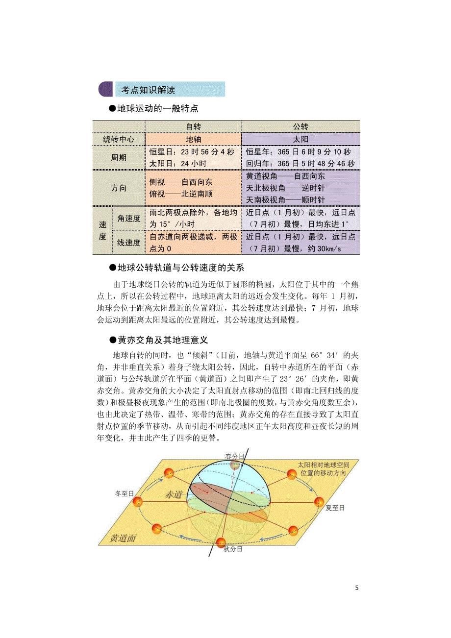 高中地理知识导图与重点解读_第5页