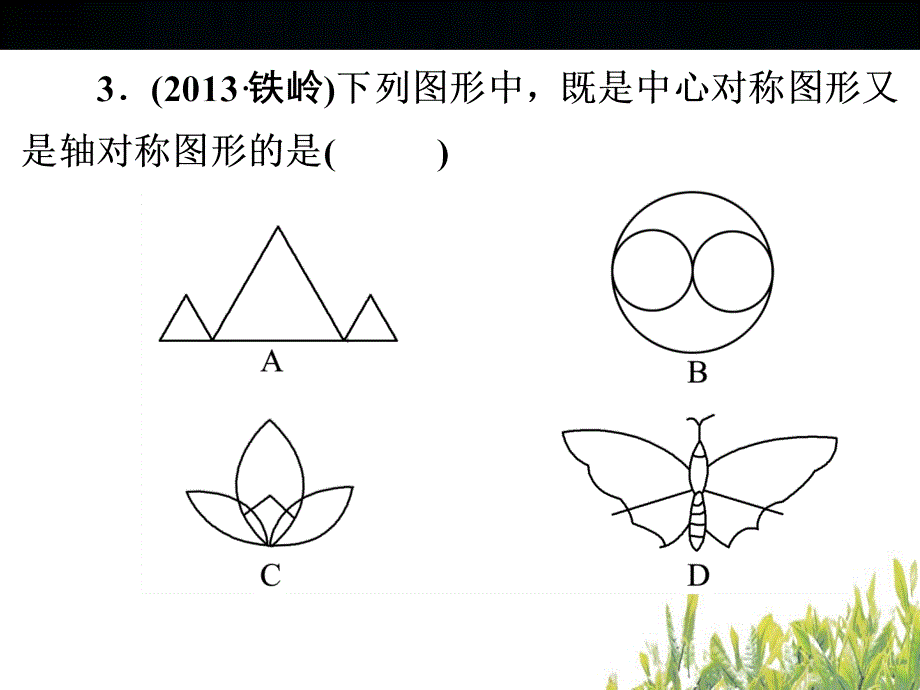 中考一轮 第八章《图形的变化》自我测评_第4页