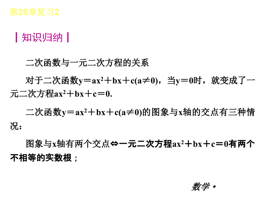 中考复习专题——第26章-复习（二）-数学人教版_第2页