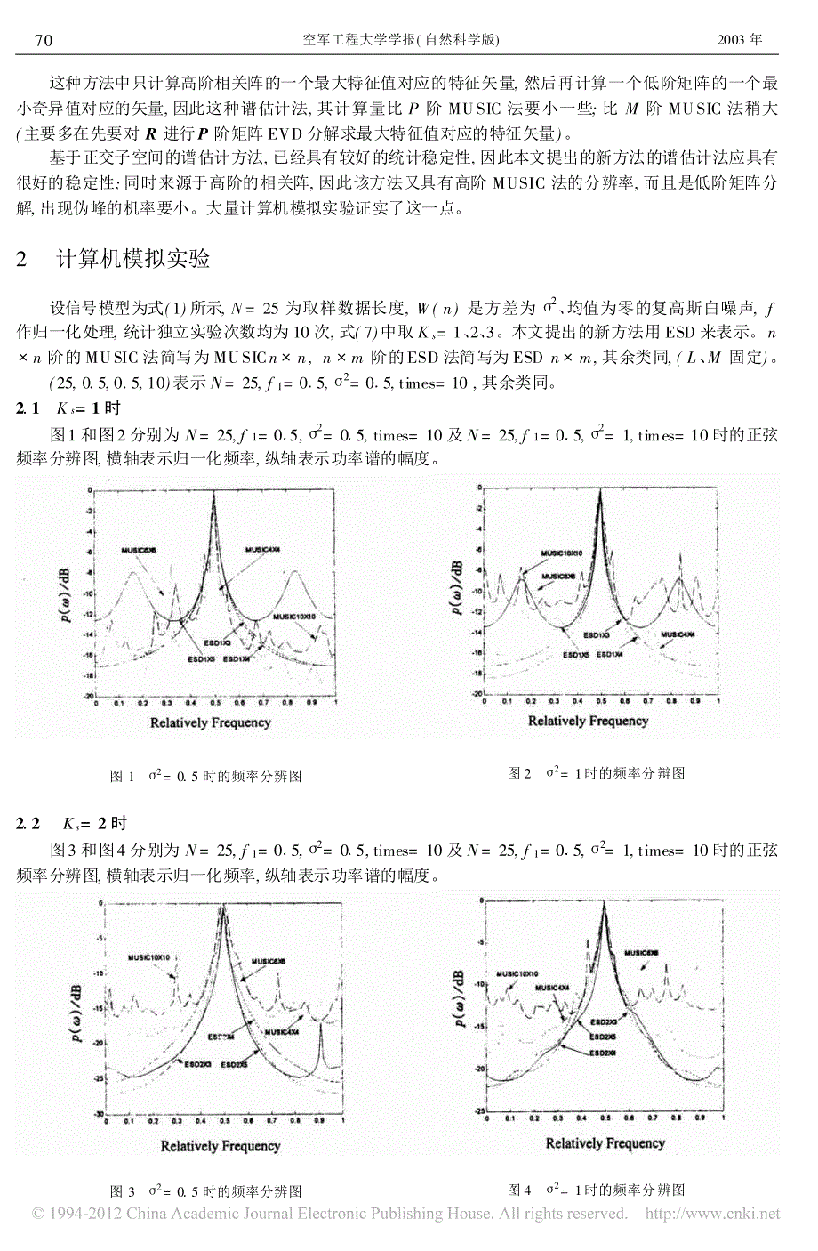 高斯白噪声中单频复正弦信号频率估计新方法_第3页