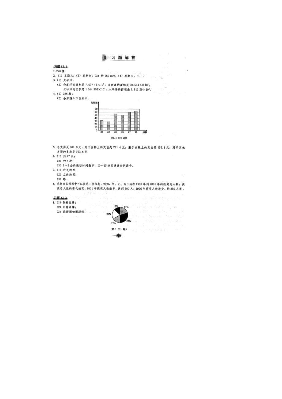 初中数学 八年级上册 教材课后习题参考答案_第5页