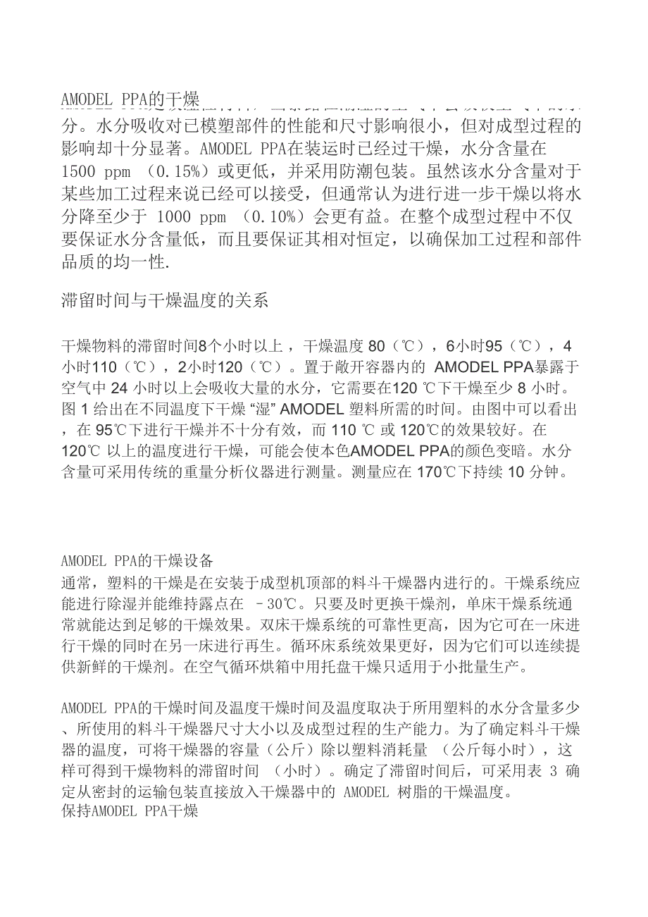 AMODEL胶料成型工艺_第1页