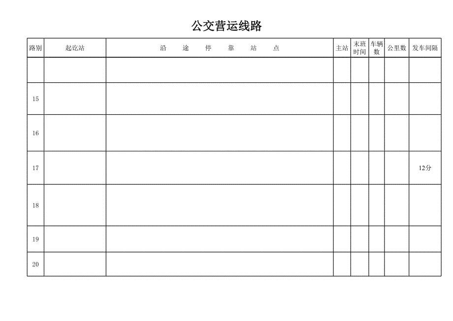 公交线路指南_第5页