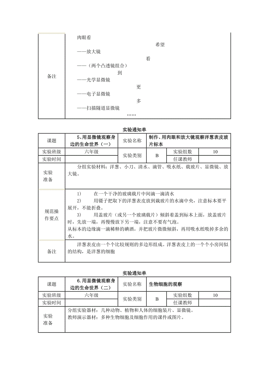 六年级实验通知单_第3页