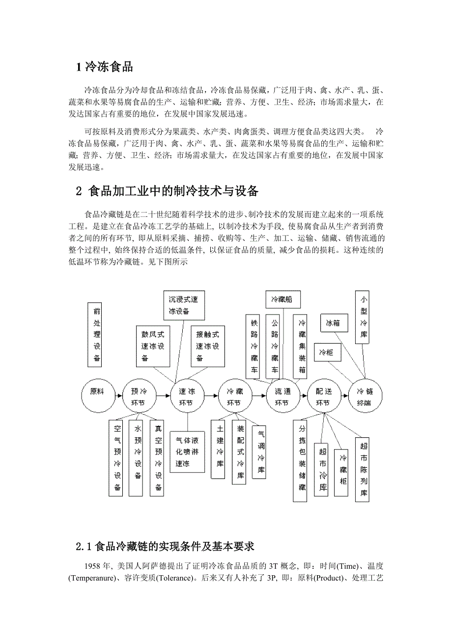 冷冻食品的机械设备论文_第2页