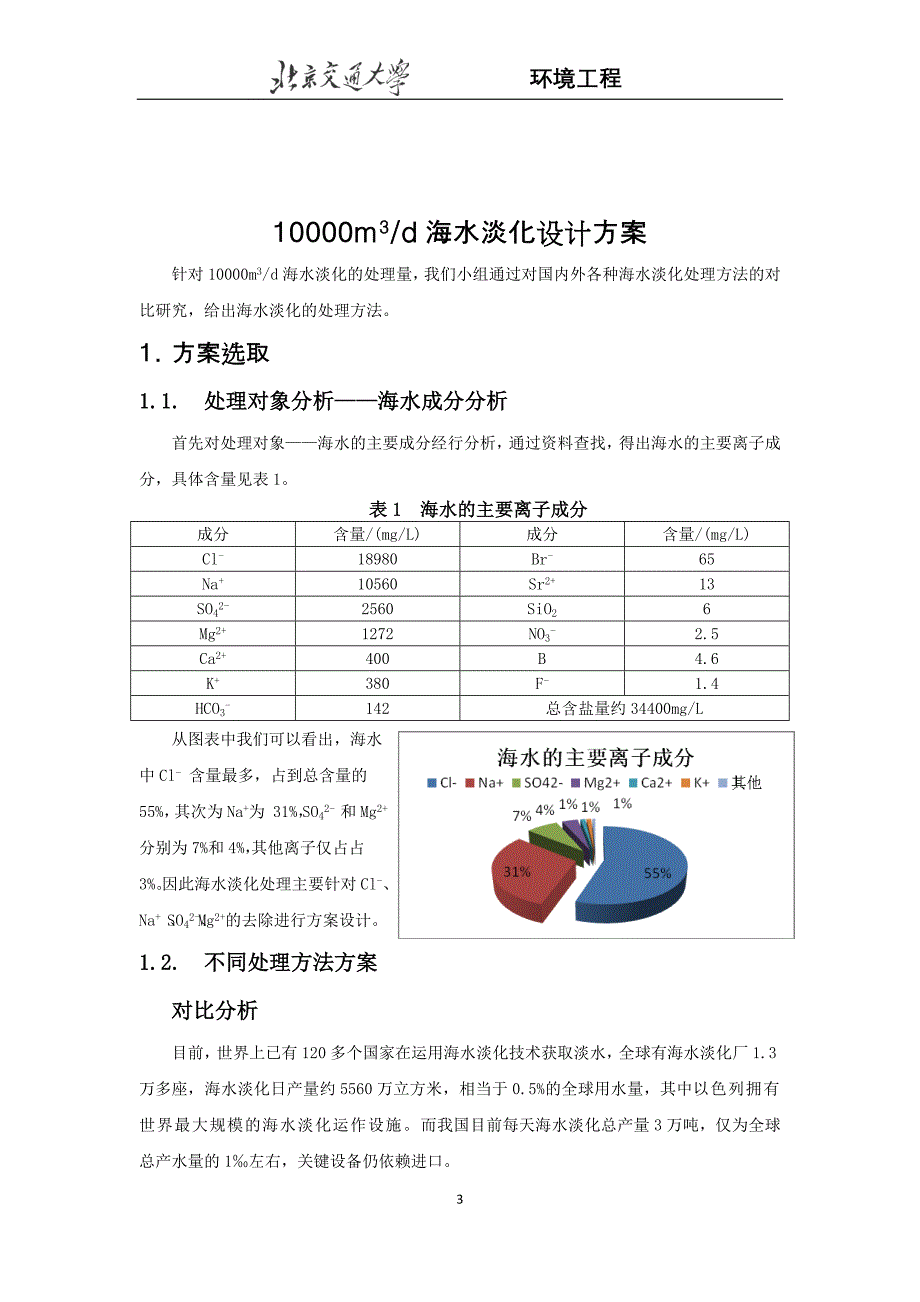 1000m3d-1海水淡化可行性研究报告(电渗析技术)第一组_第4页