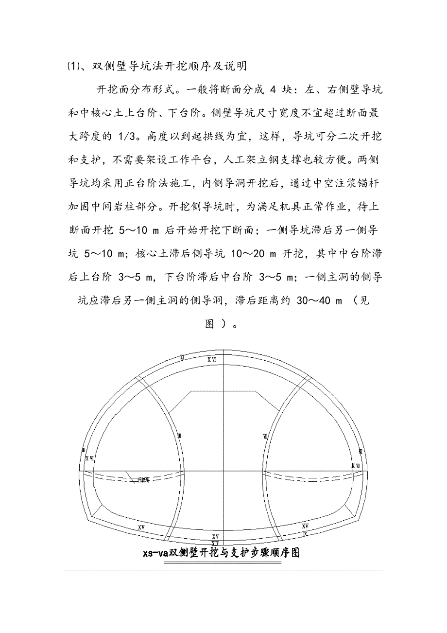 关于八片山隧道开挖工艺变更报告_第4页