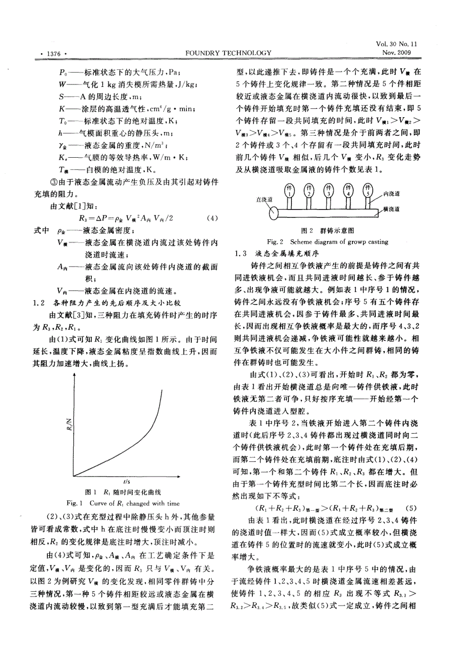 消失模负压群铸时大小件之间“争铁液”问题的探讨及应用_第2页