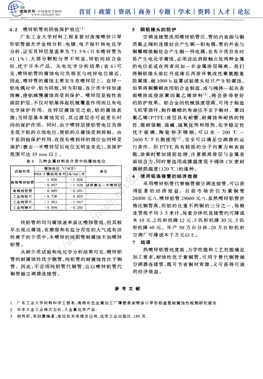 空调铝连接管应用试验研究_第3页