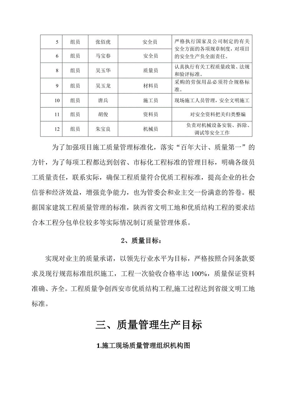 32层高层项目部质量管理体系_第4页