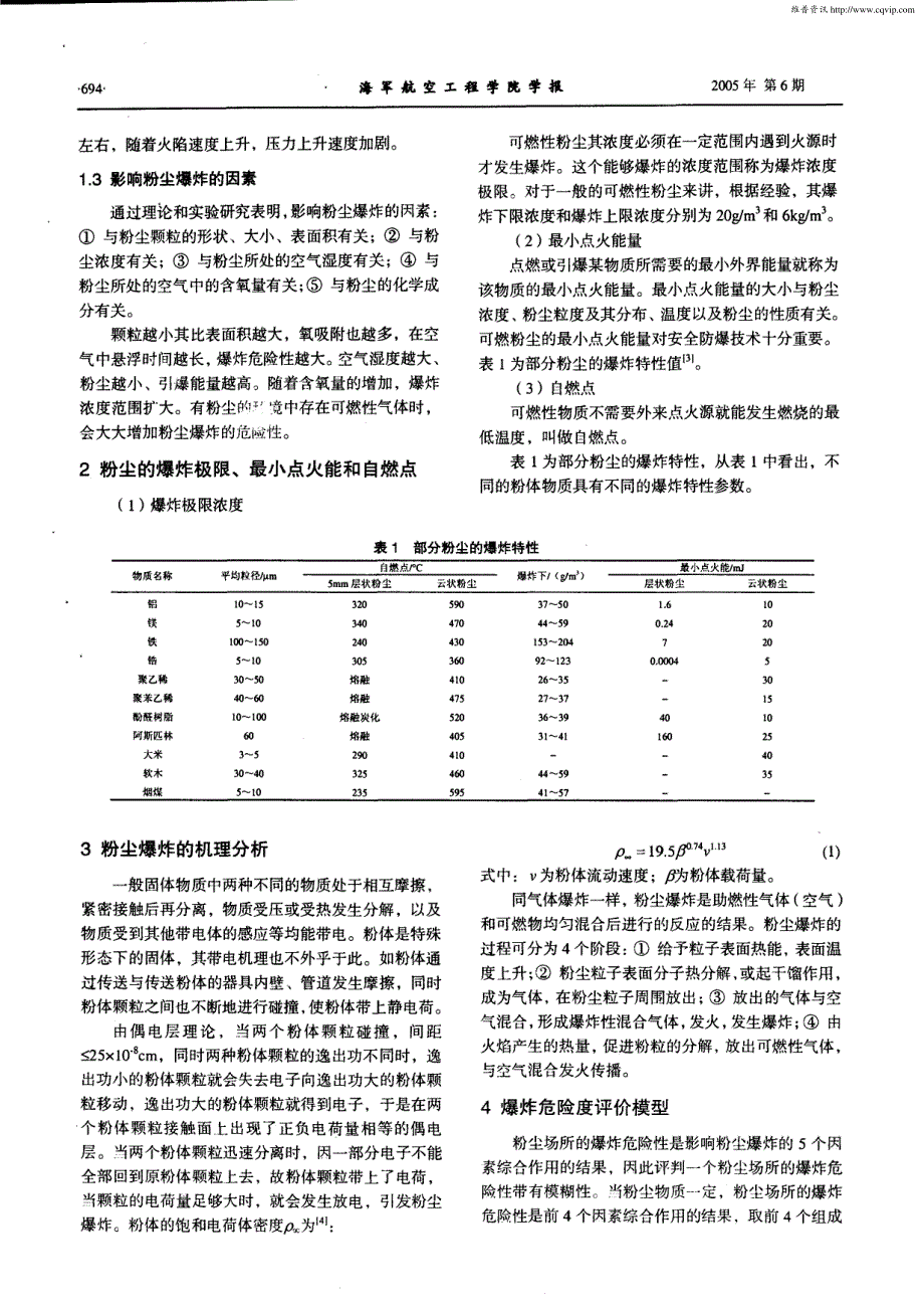 粉尘爆炸与爆炸危险度评价_第2页