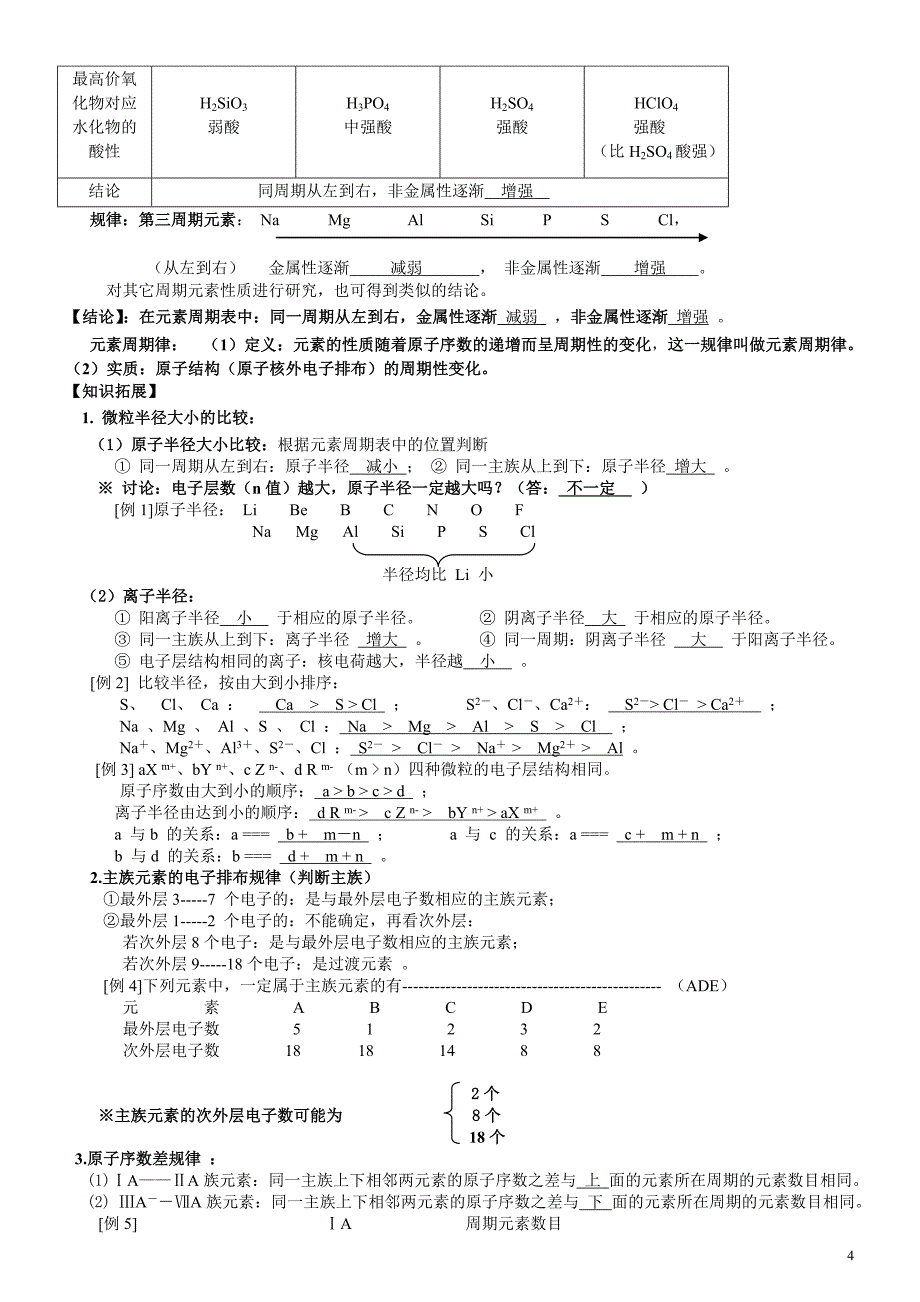 《元素周期律》教案1_第4页