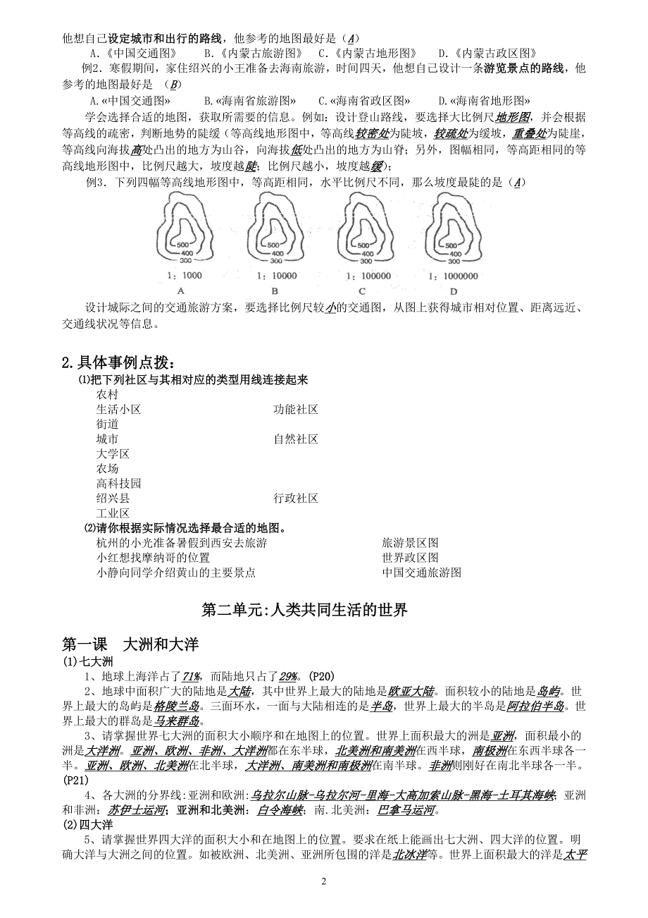 历社七级上册复习提纲(人教版)_第2页