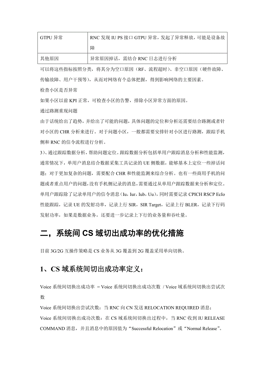 W网络常见主要指标优化措施小结_第4页