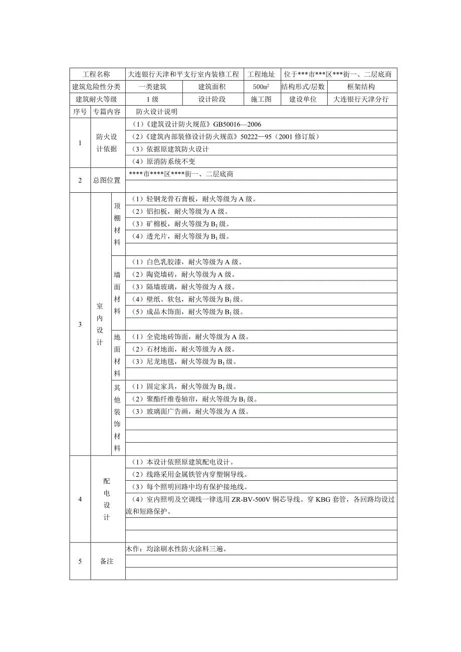 某装饰工程防火设计专篇(实例)_第3页