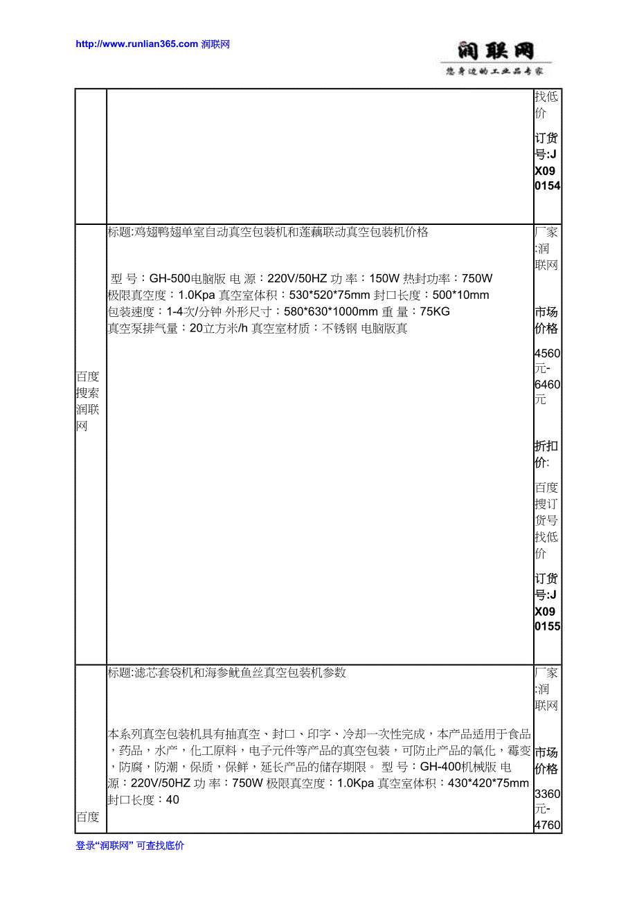 全自动真空粉末粉剂包装机和糊状馅料酱料真空封口机价格_第4页