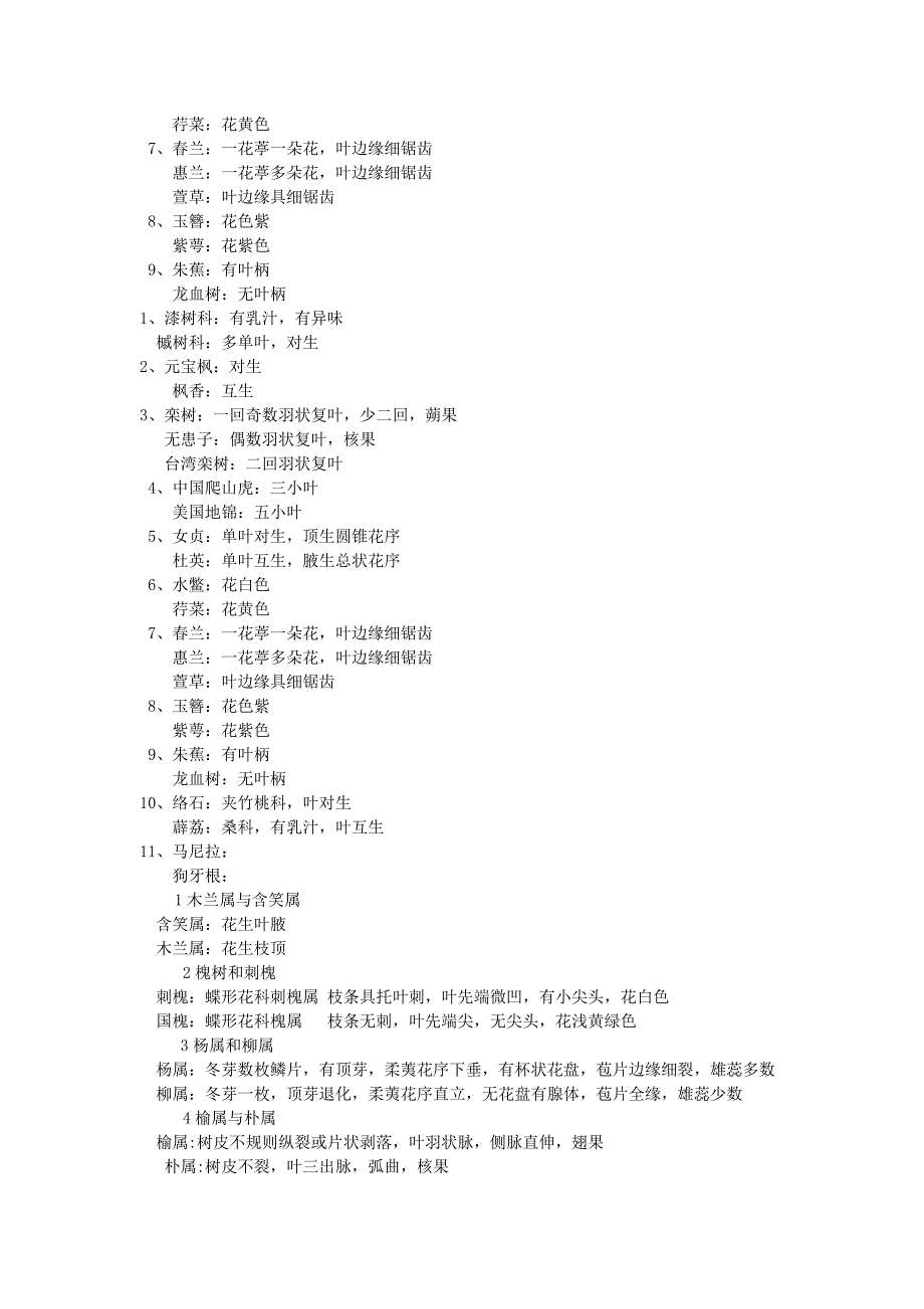 植物学复习资料2_第4页