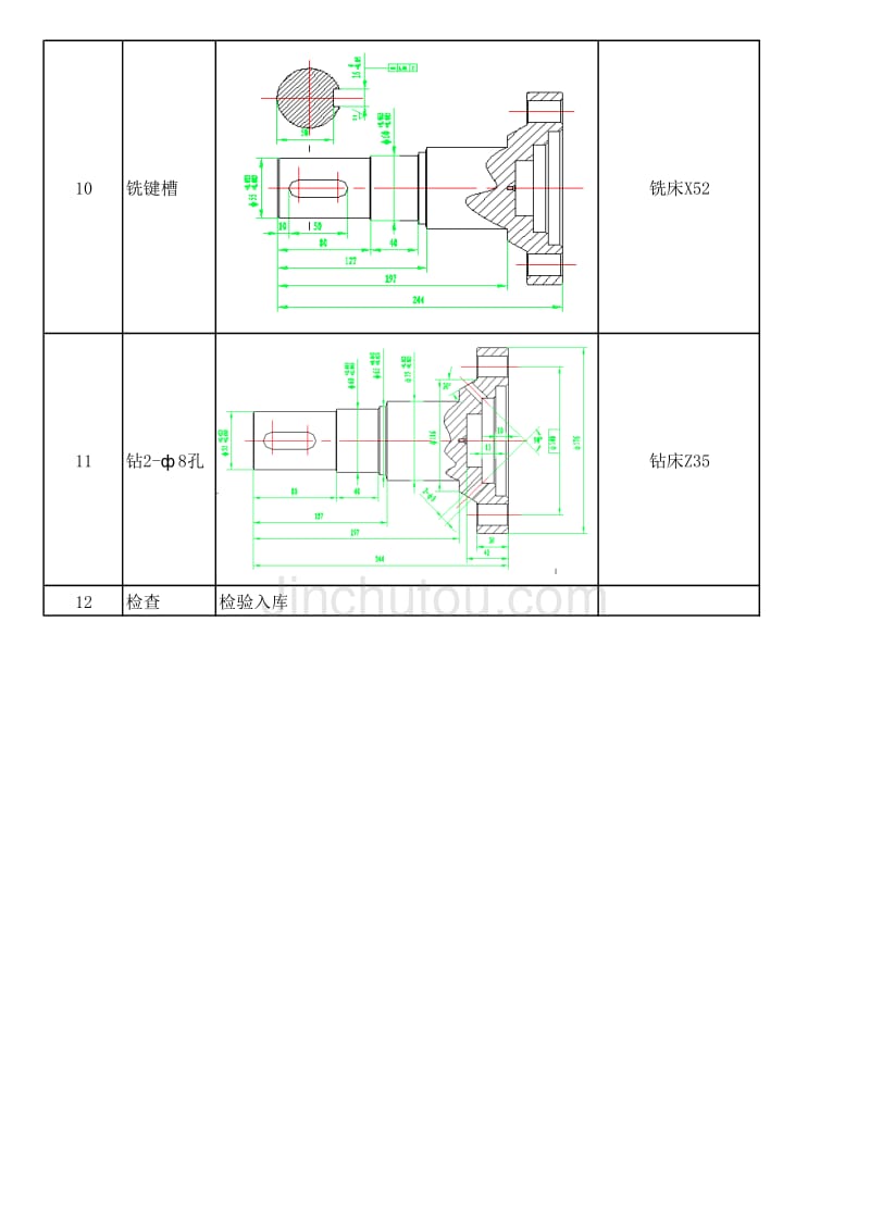 输出轴加工工艺过程_第3页