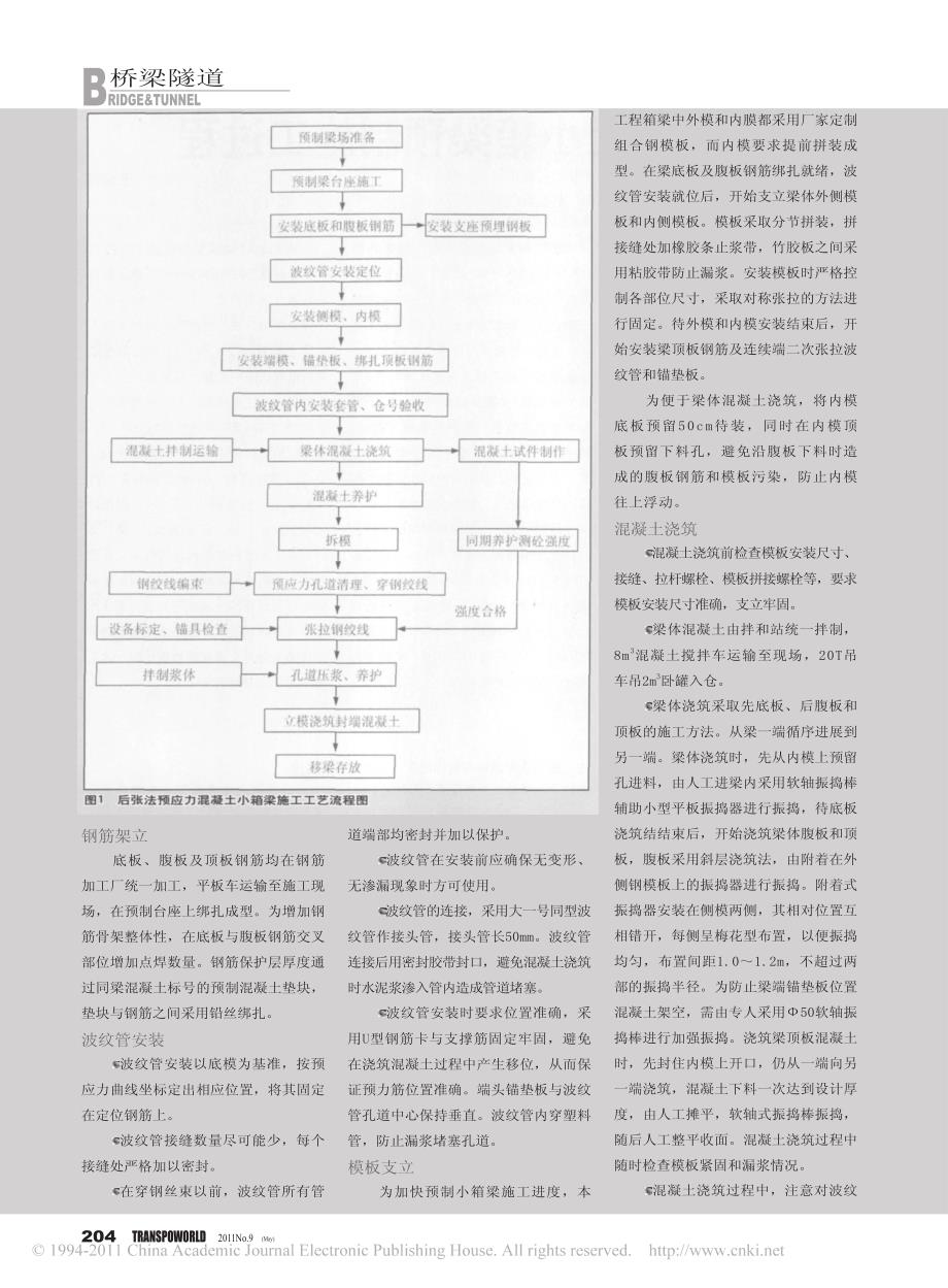 预应力混凝土小箱梁预制施工过程_第2页