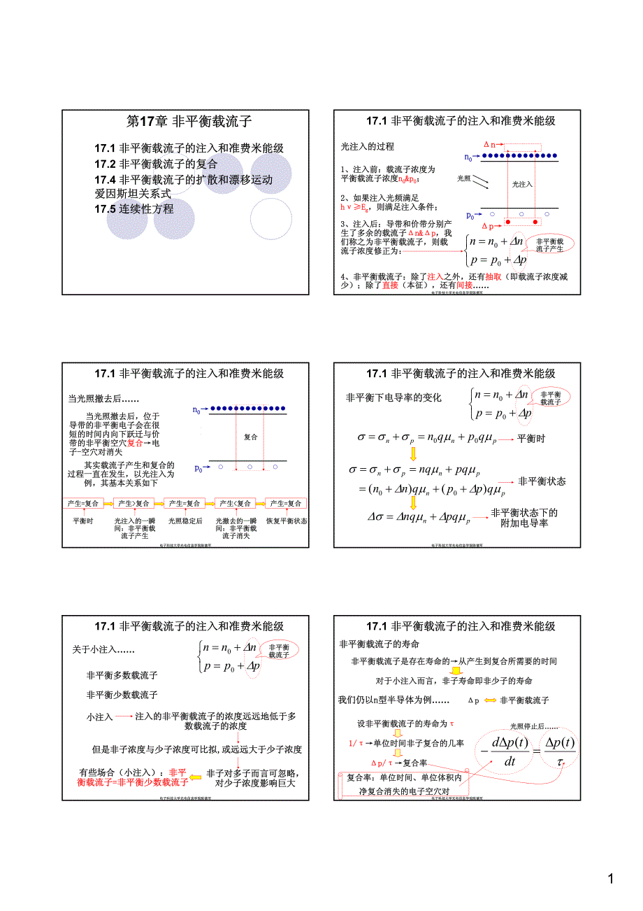 非平衡载流子_第1页